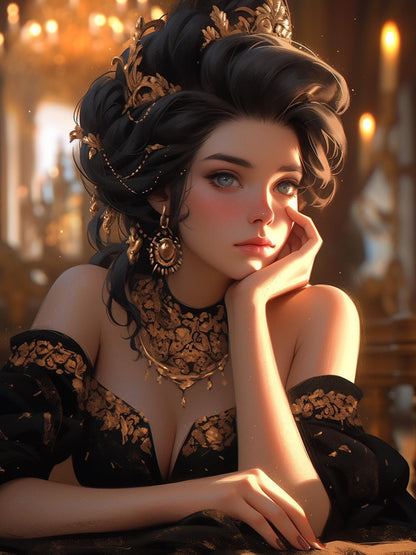Beautiful Girl | Diamond Painting