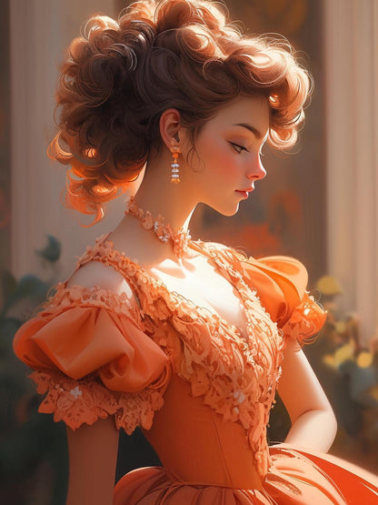 Beautiful Girl | Diamond Painting