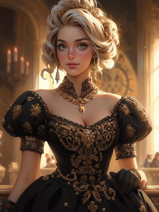 Beautiful Girl | Diamond Painting