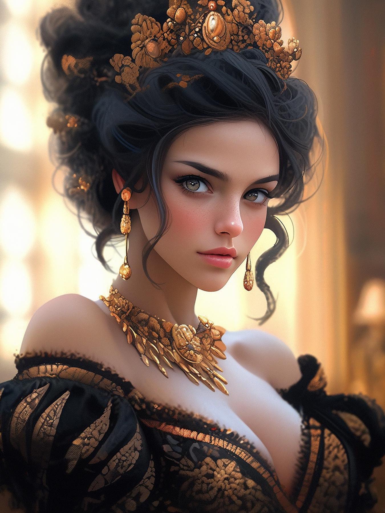 Beautiful Girl | Diamond Painting