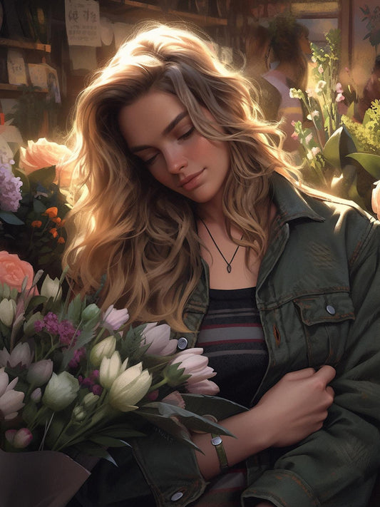 Beautiful Girl | Diamond Painting