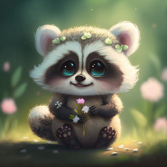 Raccoon | Diamond Painting