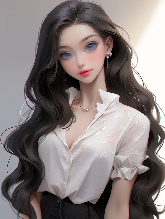 Beautiful Girl | Diamond Painting