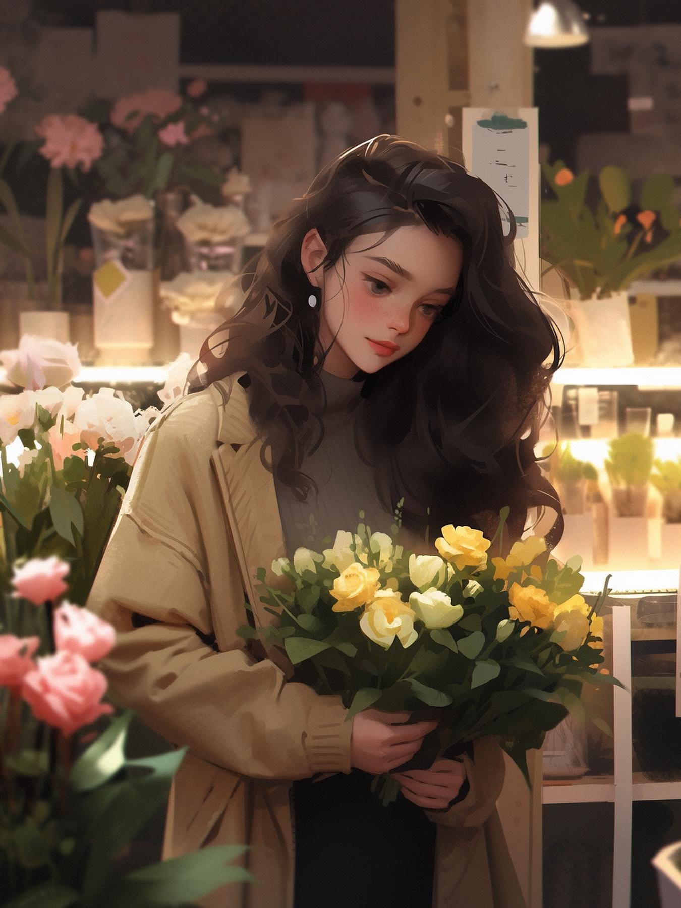 Beautiful Girl | Diamond Painting