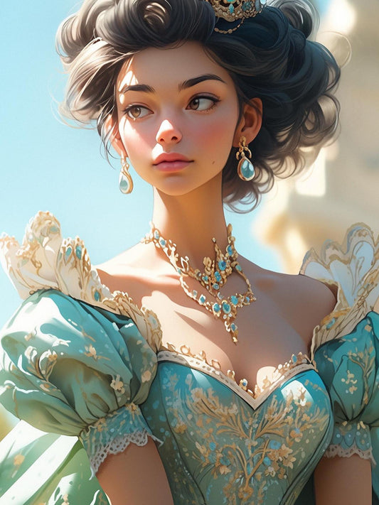 Beautiful Girl | Diamond Painting