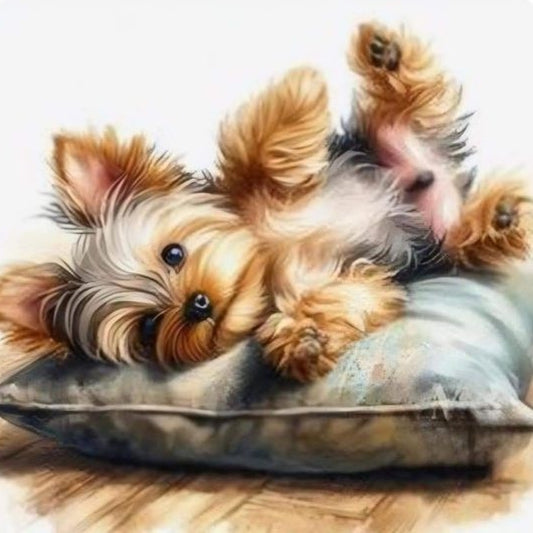 Dog Yorkie | Diamond Painting
