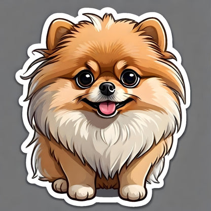 Pomeranian Dog | Diamond Painting