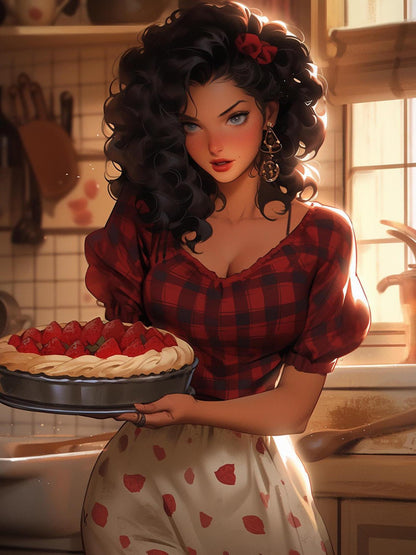 Beautiful Girl | Diamond Painting