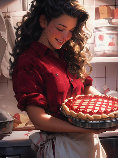 Beautiful Girl | Diamond Painting