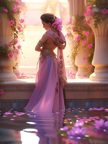 Beautiful Girl | Diamond Painting