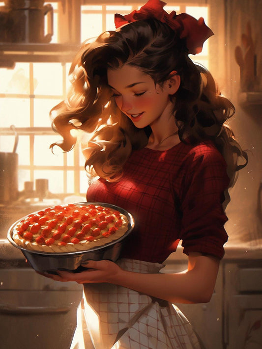 Beautiful Girl | Diamond Painting