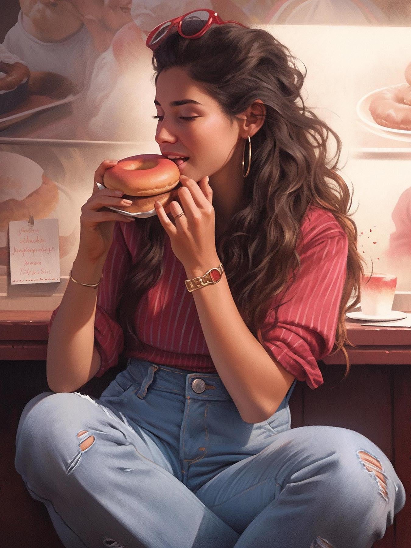 Beautiful Girl | Diamond Painting