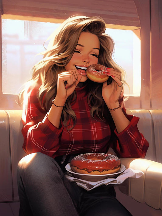 Beautiful Girl | Diamond Painting