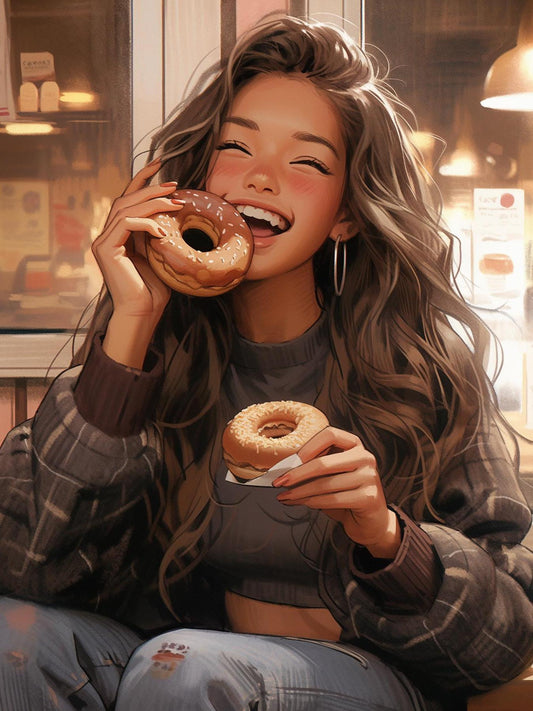 Beautiful Girl | Diamond Painting