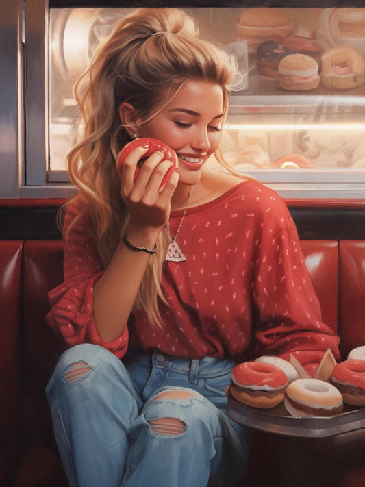 Beautiful Girl | Diamond Painting