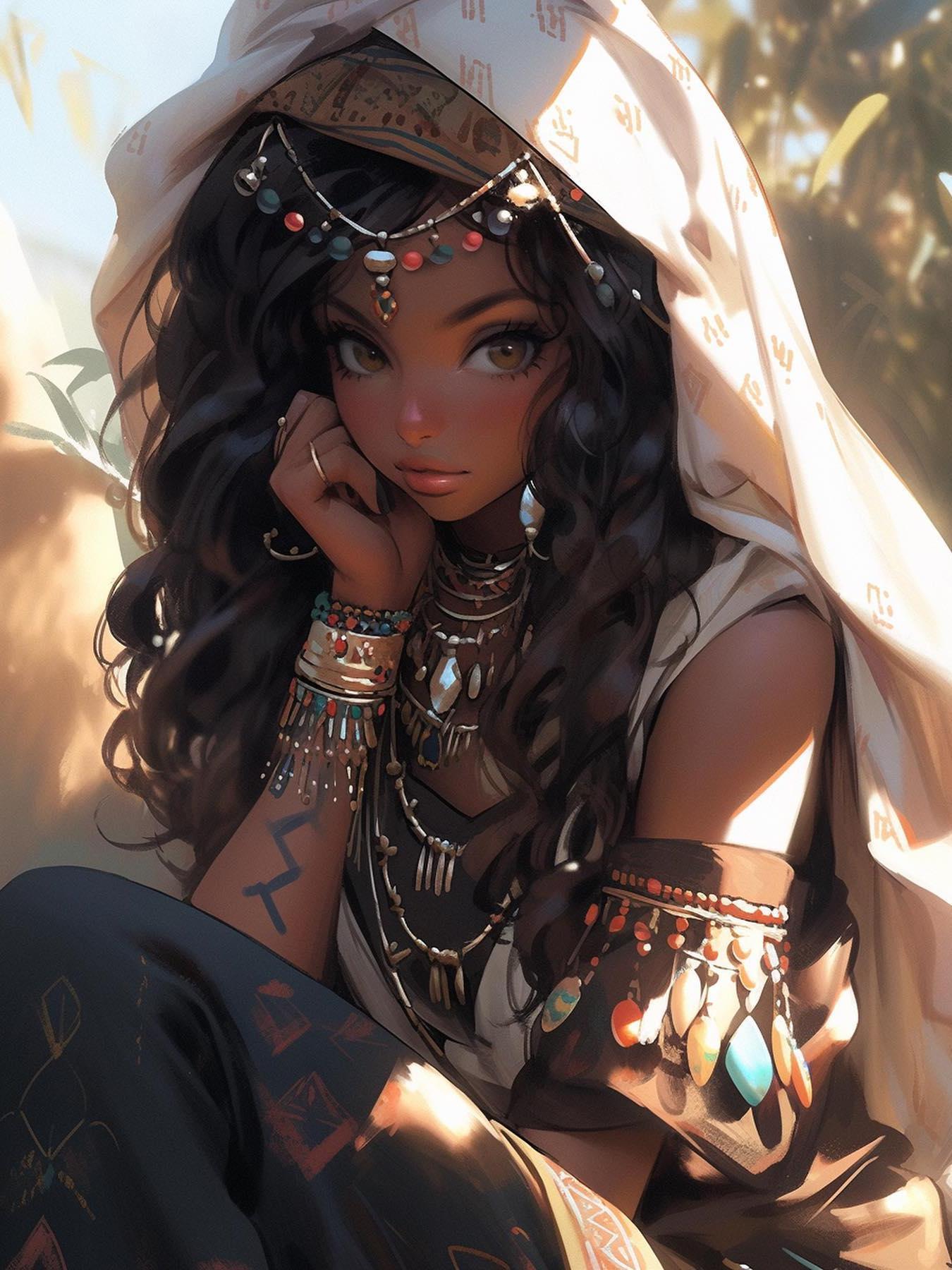 Beautiful Girl | Diamond Painting