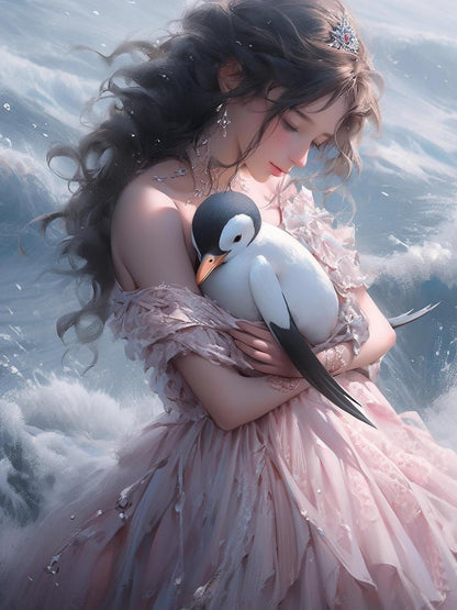 Beautiful Girl | Diamond Painting