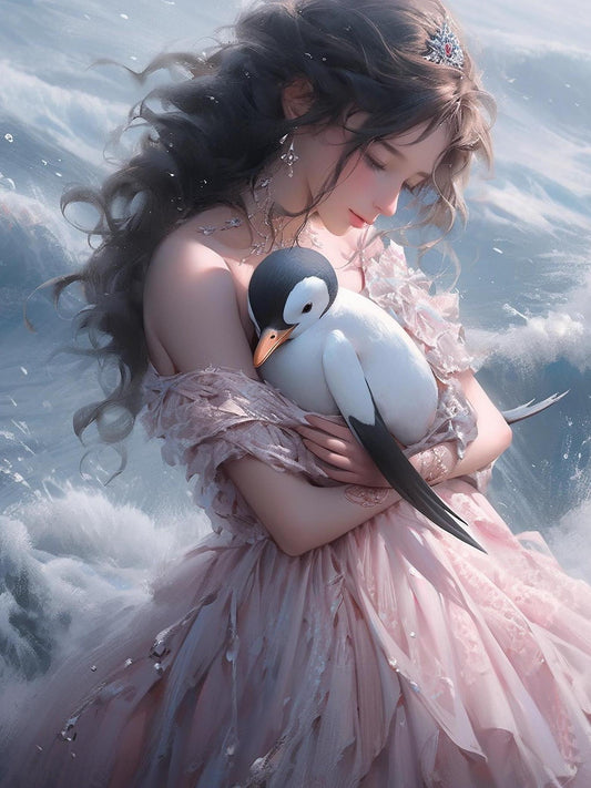 Beautiful Girl | Diamond Painting