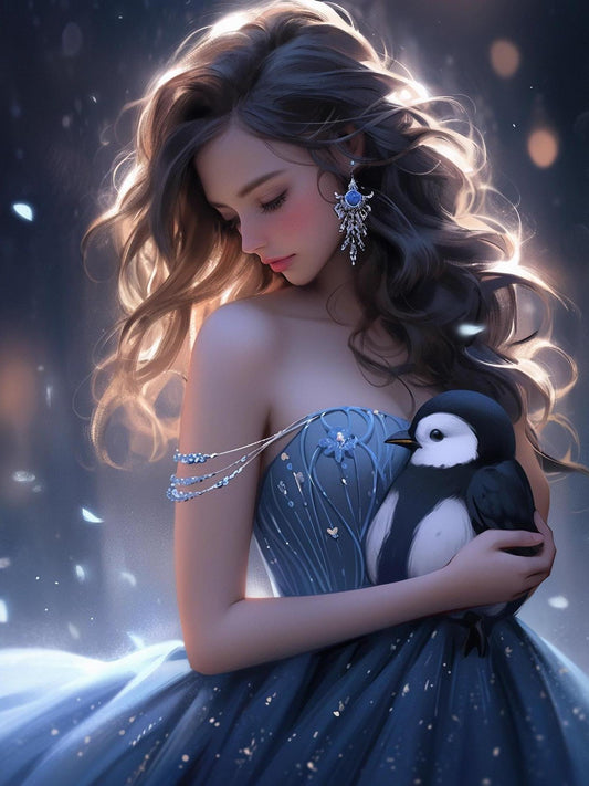 Beautiful Girl | Diamond Painting