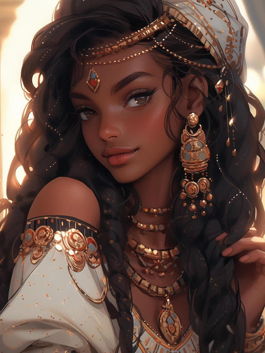 Beautiful Girl | Diamond Painting