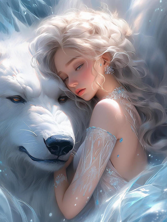 Beautiful Girl | Diamond Painting