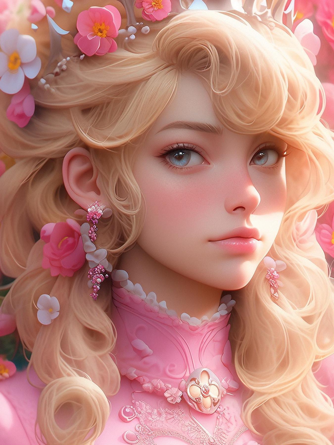Beautiful Girl | Diamond Painting