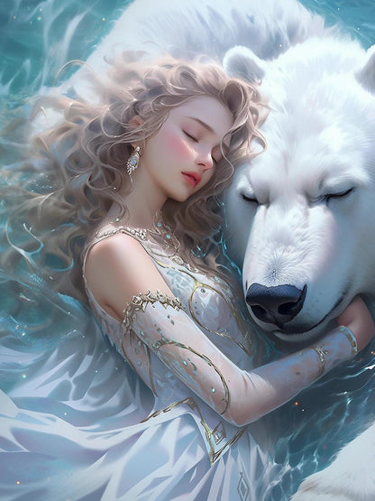 Beautiful Girl | Diamond Painting