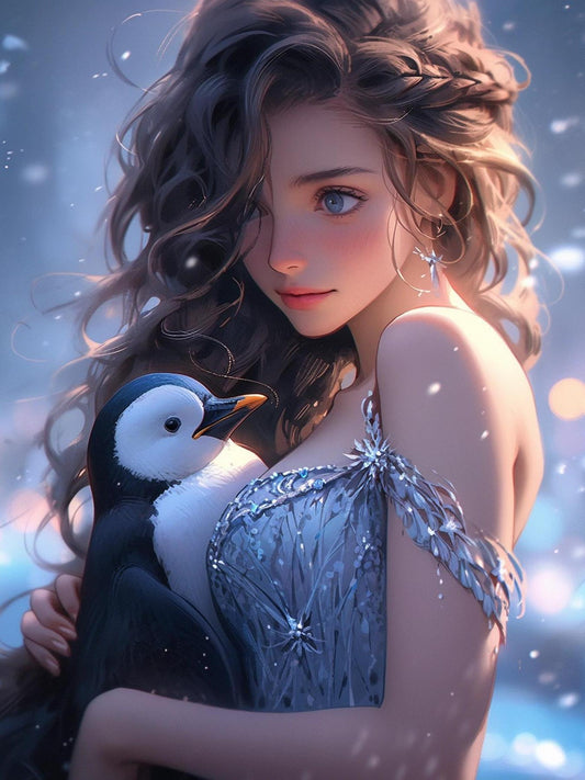 Beautiful Girl | Diamond Painting