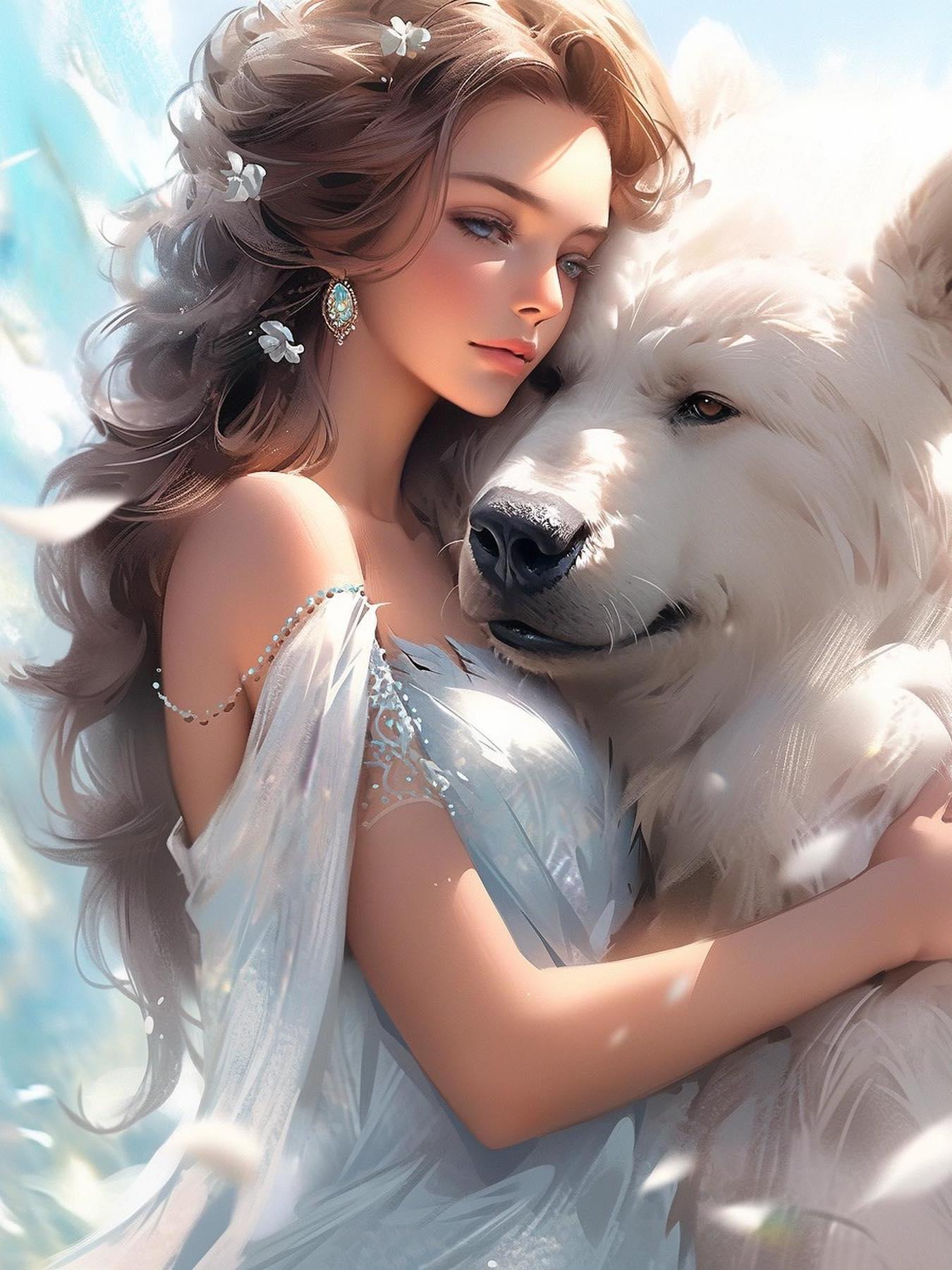 Beautiful Girl | Diamond Painting