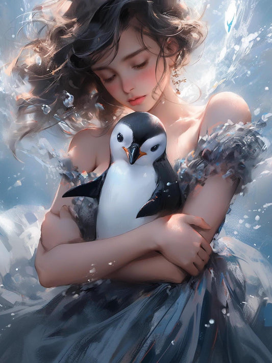 Beautiful Girl | Diamond Painting