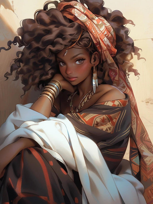 Beautiful Girl | Diamond Painting