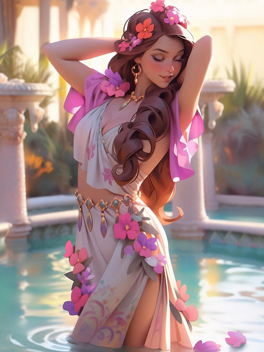 Beautiful Girl | Diamond Painting