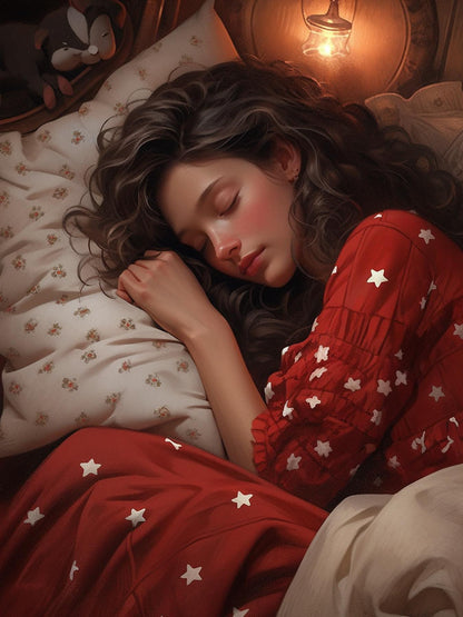 Beautiful Girl | Diamond Painting