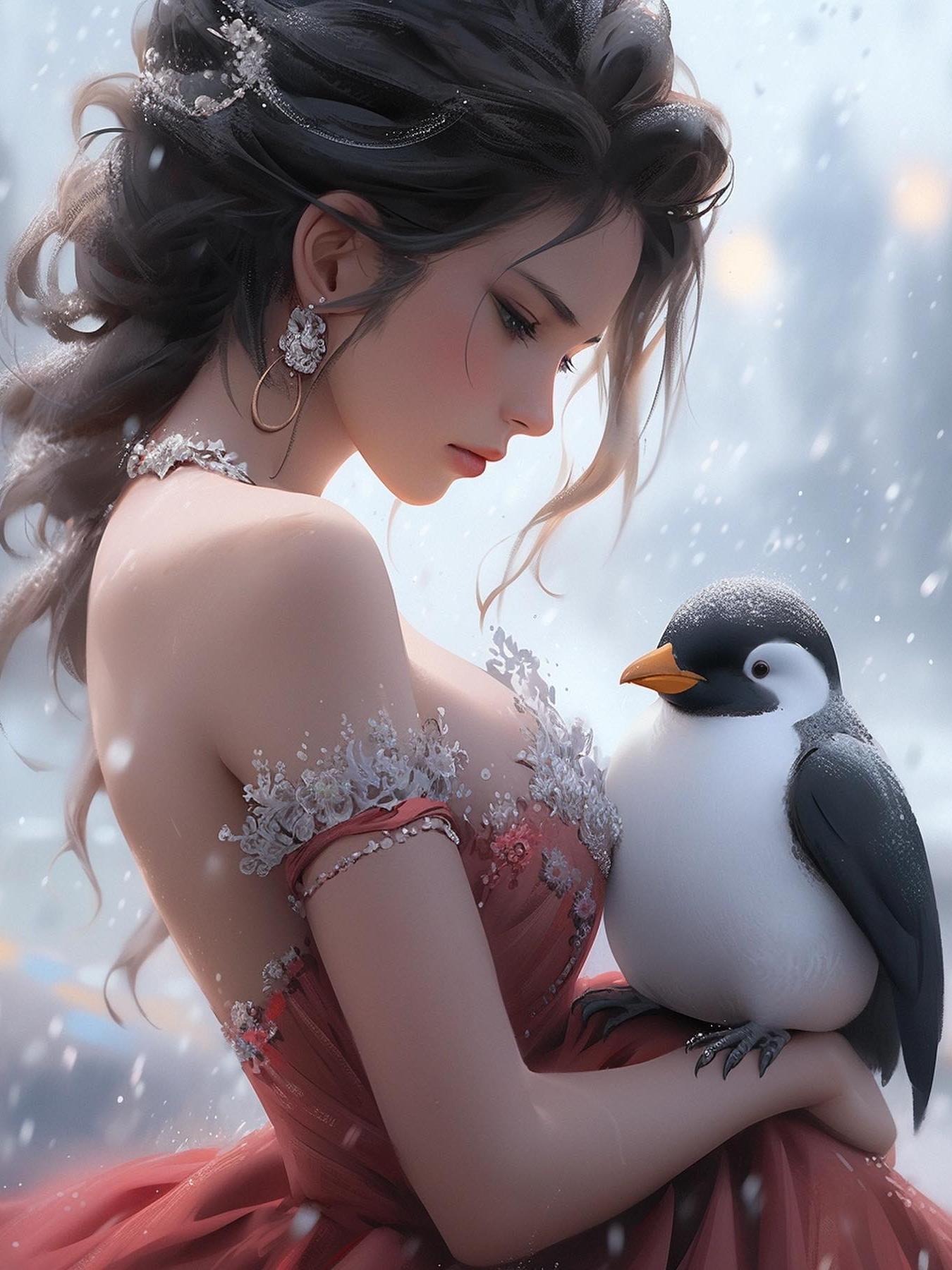 Beautiful Girl | Diamond Painting