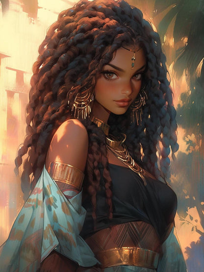 Beautiful Girl | Diamond Painting