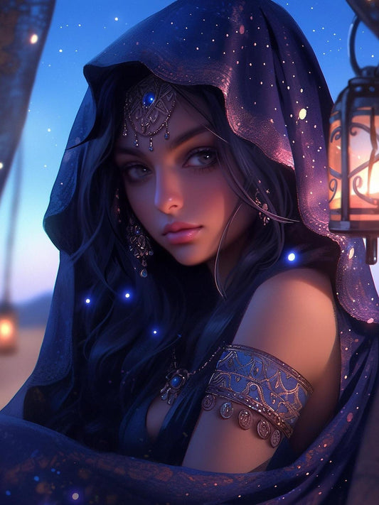 Beautiful Girl | Diamond Painting