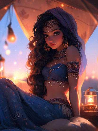 Beautiful Girl | Diamond Painting