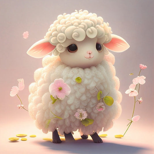 Sheep Goat Alpaca | Diamond Painting