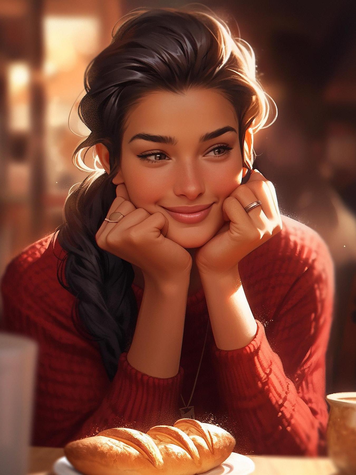 Beautiful Girl | Diamond Painting