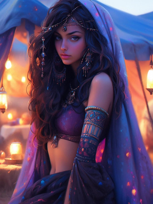 Beautiful Girl | Diamond Painting