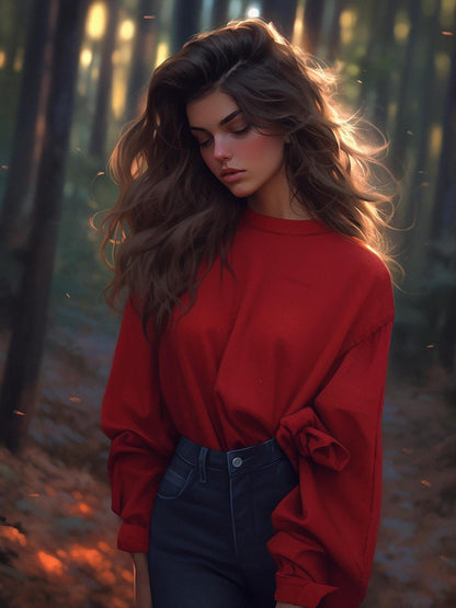 Beautiful Girl | Diamond Painting