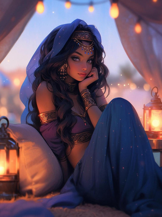 Beautiful Girl | Diamond Painting