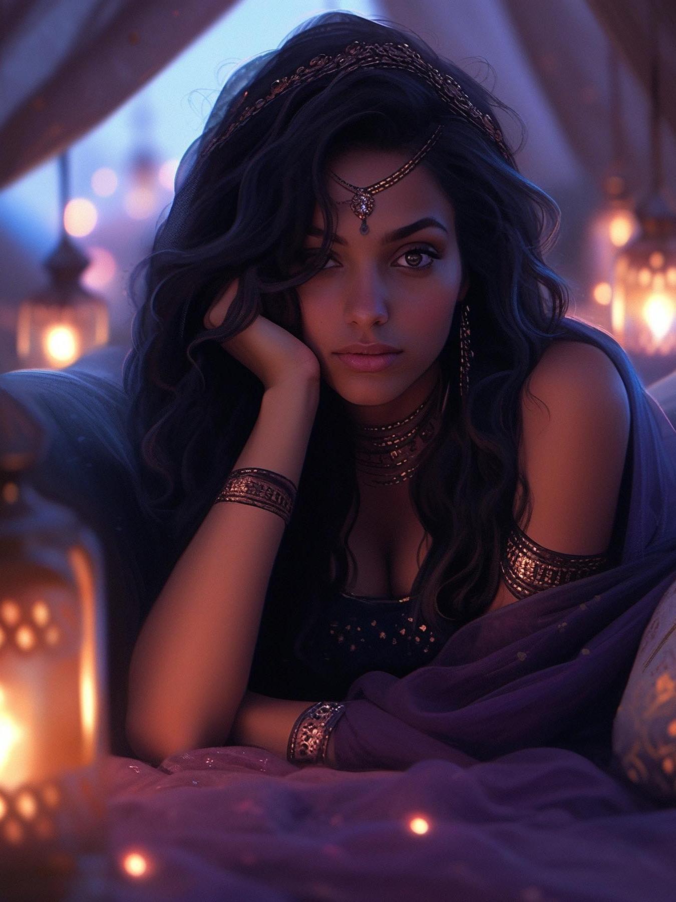 Beautiful Girl | Diamond Painting