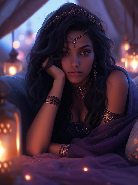 Beautiful Girl | Diamond Painting