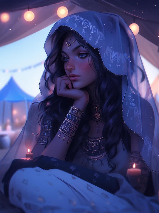 Beautiful Girl | Diamond Painting