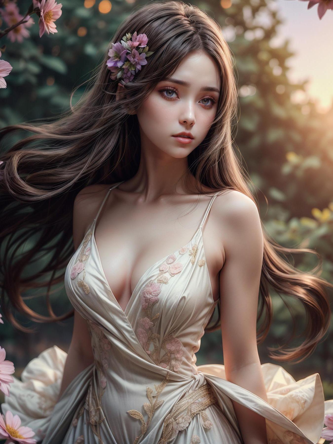 Beautiful Girl | Diamond Painting