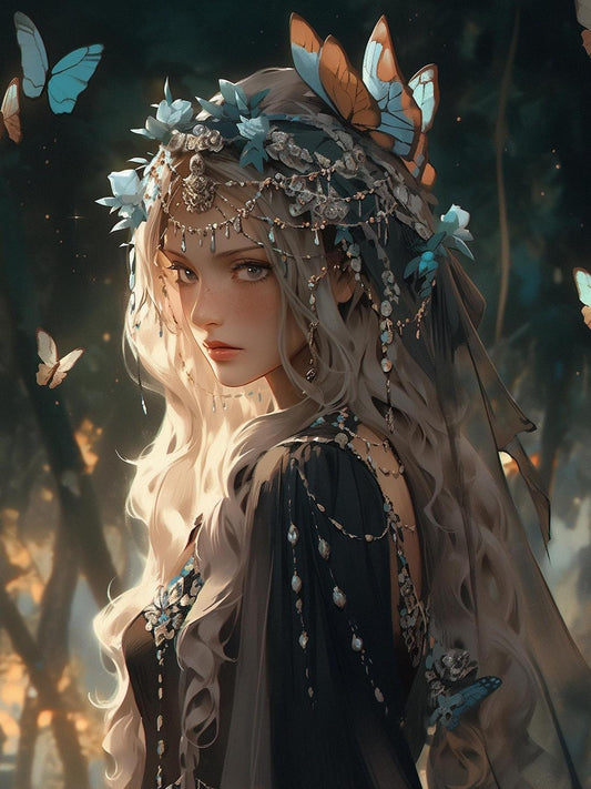 Beautiful Girl | Diamond Painting