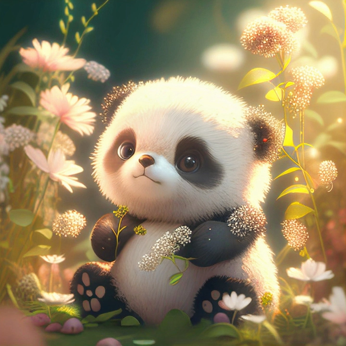 Panda | Diamond Painting