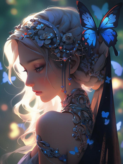 Beautiful Girl | Diamond Painting