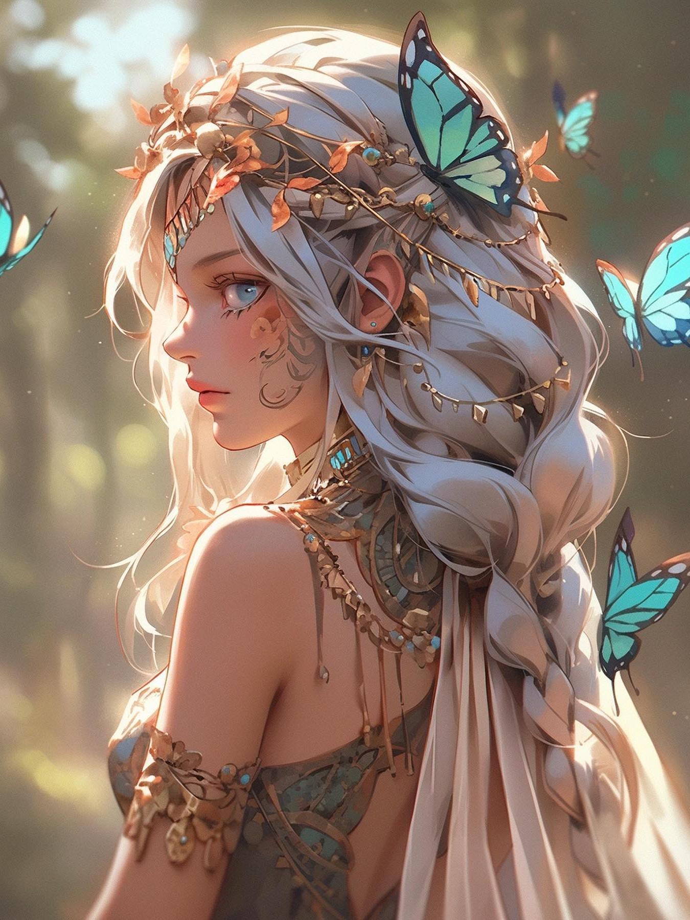 Beautiful Girl | Diamond Painting